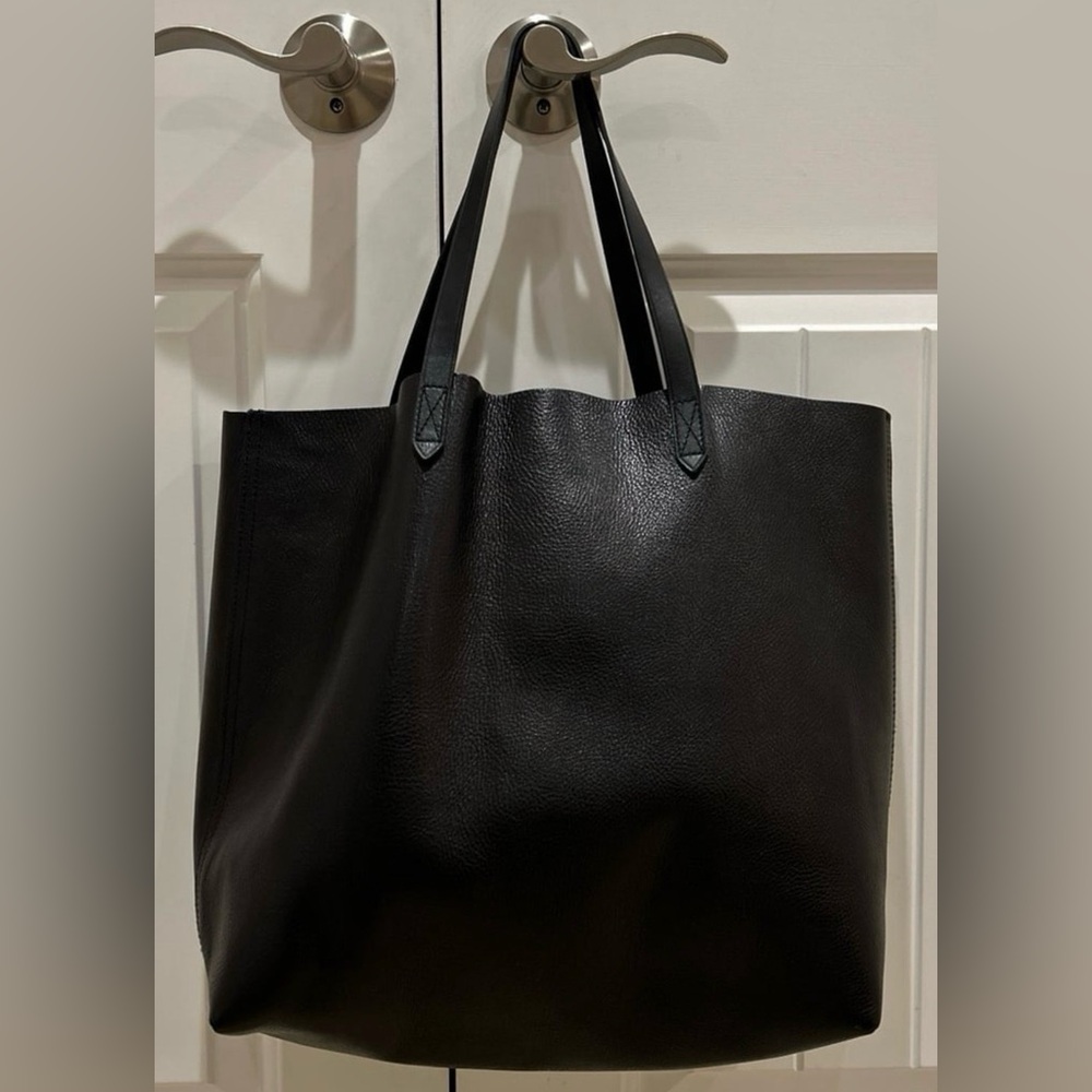 Madewell True Black Transport Tote